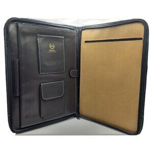 Ventura Gray Leather Portfolio - Vintage